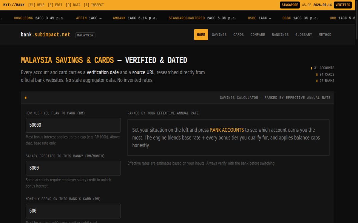 bank screenshot